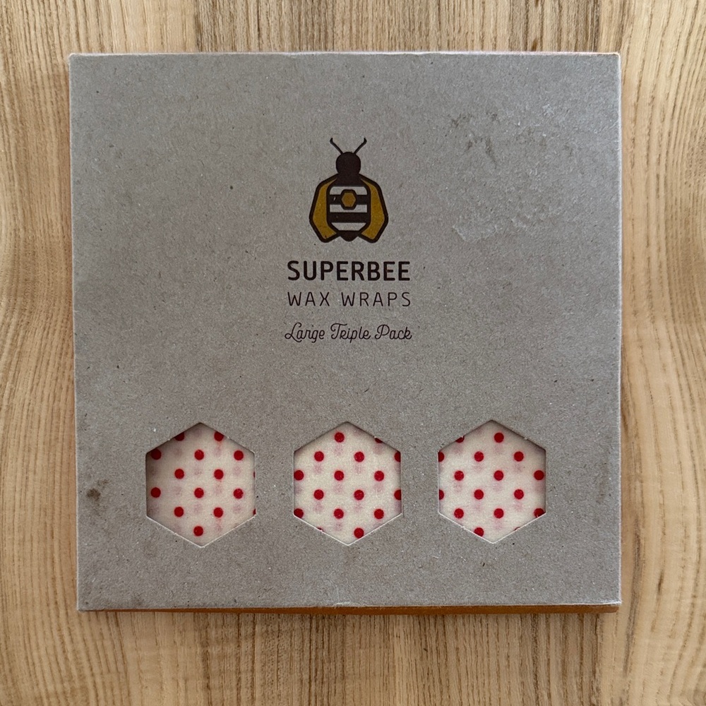 Superbee Bee’s wax food wraps NWOT